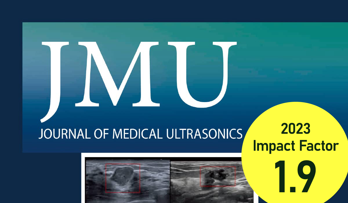 JMU JOURNAL OF MEDICAL ULTRASONICS